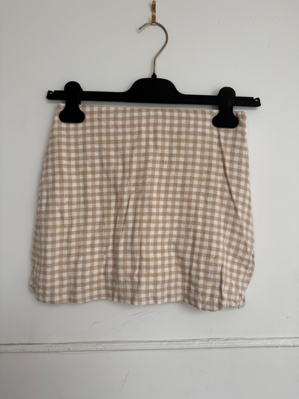 Abercrombie & Fitch Gingham Mini Skort